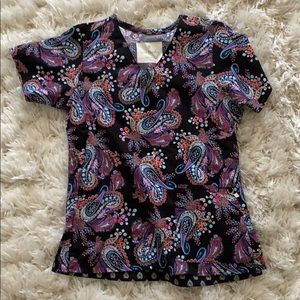 Vera Bradley scrub top